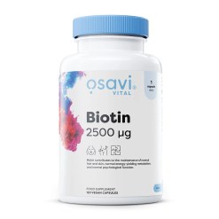 Biotin, 2500mcg - 120 vegan caps