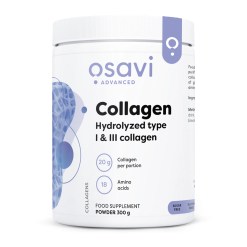 Collagen Hydrolysed Type I & III, Unflavoured - 300 grams