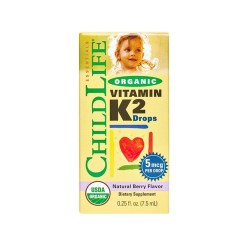 Vitamin K2 Drops, Natural Berry - 7 ml.