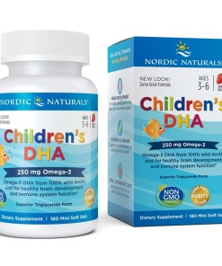 Children's DHA, 250mg Omega-3 Strawberry - 180 mini softgels