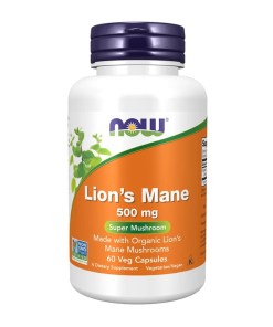 Lion's Mane, 500mg - 60 vcaps