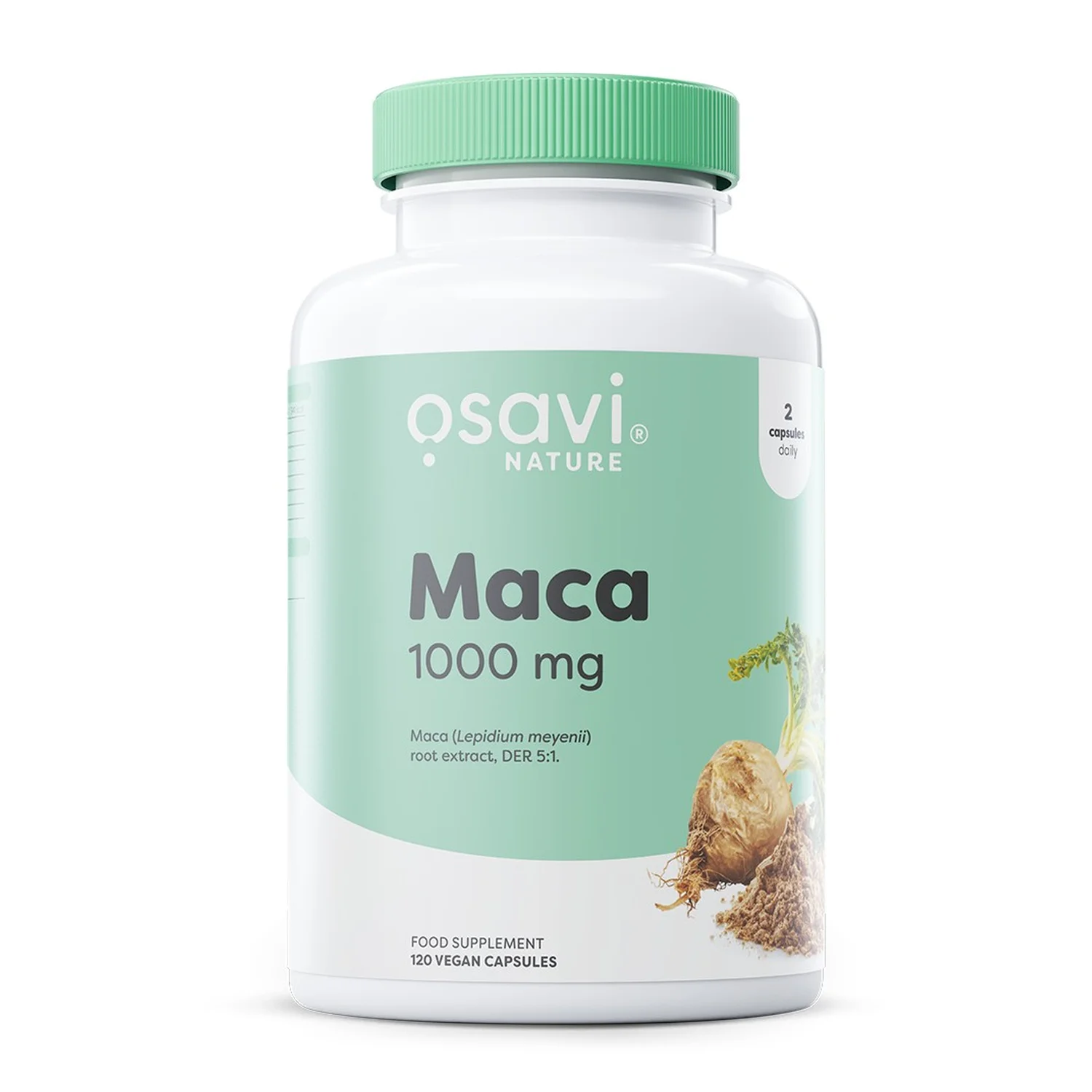 Maca, 1000mg - 120 vegan caps