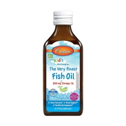 Kid's The Very Finest Fish Oil, 800mg Natural Mixed Berry - 200 ml.