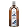 Norwegian Cod Liver Oil, 1000mg Omega 3 (Unflavoured) - 250 ml.