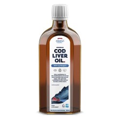 Norwegian Cod Liver Oil, 1000mg Omega 3 (Unflavoured) - 250 ml.