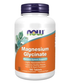 Magnesium Glycinate - 180 tablets