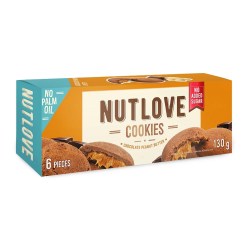Allnutrition Nutlove Cookies, Chocolate Peanut Butter - 6 cookies