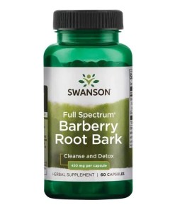 Full Spectrum Barberry Root Bark, 450mg - 60 caps