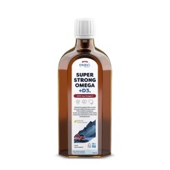 Osavi Super Strong Omega + D3, 3500mg Omega 3 (Lemon) - 250 ml.