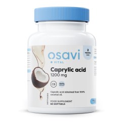 Caprylic Acid, 1200mg - 60 softgels