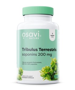 Tribulus Terrestris, Saponins 200mg - 120 vegan caps
