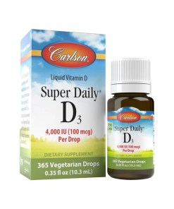 Super Daily D3, 4000 IU - 10 ml.