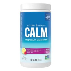 Calm Magnesium Powder, Raspberry Lemon - 113 grams