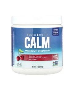 Calm Magnesium Powder, Cherry - 226 grams