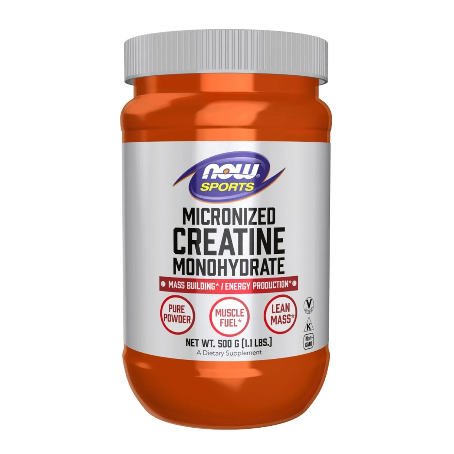 NOW Foods Micronized Creatine Monohydrate - 500 grams