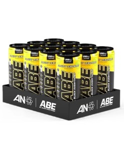 ABE Energy + Performance Cans, Cloudy Lemonade - 12 x 330 ml.