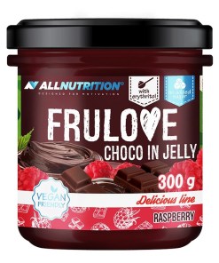 Frulove Choco In Jelly, Raspberry - 300 grams