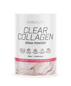 Clear Collagen, Strawberry-Cranberry - 308 grams