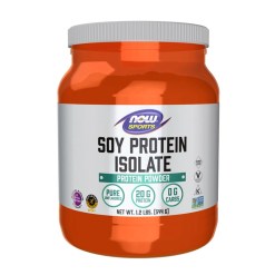 NOW Foods Soy Protein Isolate, Unflavored - 544 grams