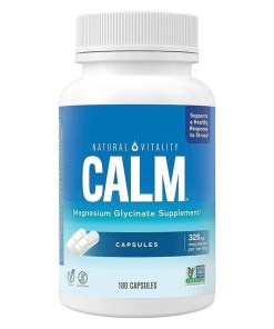 Calm Magnesium Glycinate - 180 caps