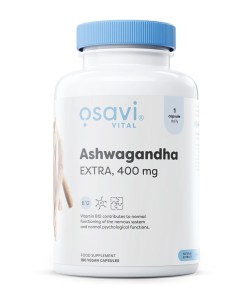 Ashwagandha Extra, 400mg - 180 vegan caps
