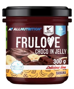 Frulove Choco In Jelly, Banana - 300 grams