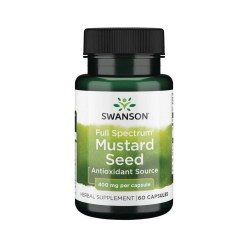 Swanson Full Spectrum Mustard Seed, 400mg - 60 caps