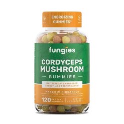 Cordyceps Mushroom Gummies, Mango & Pineapple - 120 gummies