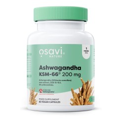 Osavi Ashwagandha KSM-66, 200mg - 60 vegan caps