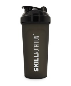 Skill Nutrition Shaker, Black - 700 ml.
