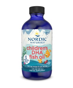 Children's DHA, 530mg Omega-3 Strawberry - 119 ml.