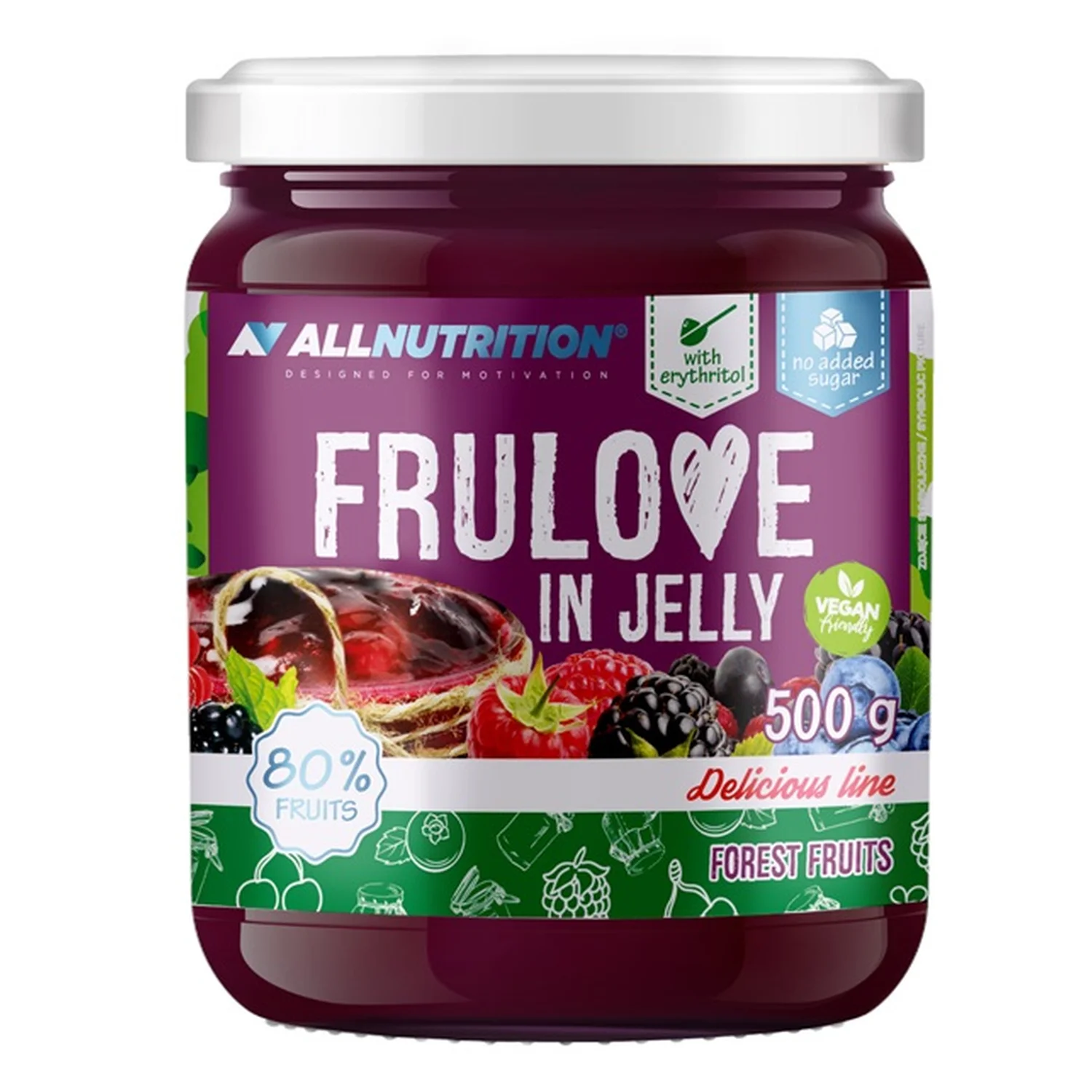 Allnutrition Frulove In Jelly, Forest Fruits - 500 grams