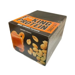 Fitking Protein Snack Bar, Caramel Peanut - 24 x 40g