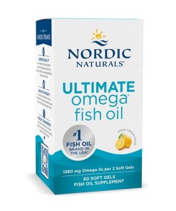 Ultimate Omega, 1280mg Lemon (EAN 768990891090) - 60 softgels
