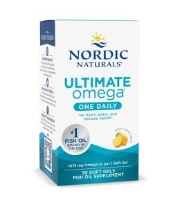 Ultimate Omega One Daily, 1075mg Lemon - 30 softgels
