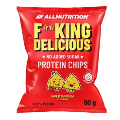 Fitking Delicious Protein Chips, Sweet Paprika - 60 grams