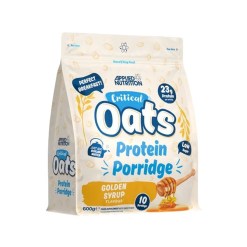 Critical Oats Protein Porridge, Golden Syrup - 600 grams
