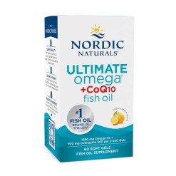 Ultimate Omega + CoQ10, 1280mg Lemon (EAN 768990891151) - 60 softgels