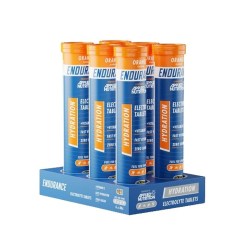 Applied Nutrition Endurance Hydration Electrolyte Effervescent Tablets, Orange - 6 x 20 tabs