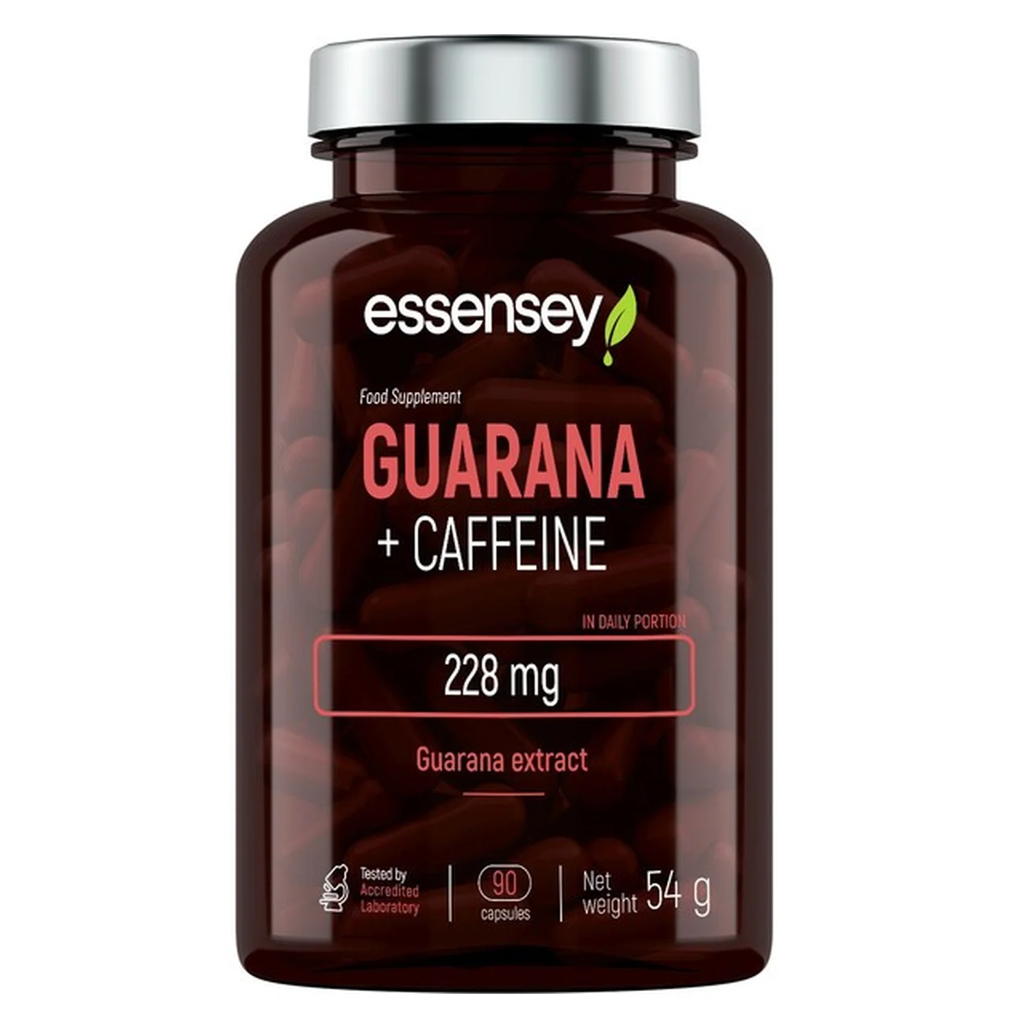 Essensey Guarana + Caffeine - 90 caps