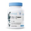 Zinc + Copper, 15mg + 1mg - 60 vegan caps
