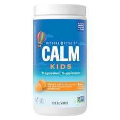 Natural Vitality Calm Kids Gummies, Sweet Citrus - 120 gummies