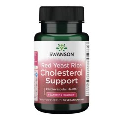 Swanson Red Yeast Rice Cholesterol Support - 60 vcaps