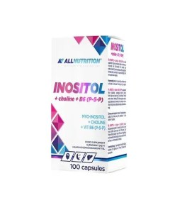 Inositol + Choline + B6 (P-5-P) - 100 caps