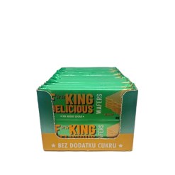 Fitking Delicious Wafers, Peanut - 32 x 80g