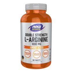 NOW Foods L-Arginine, 1000mg - 180 tablets