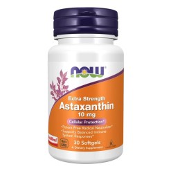 NOW Foods Astaxanthin Extra Strength, 10mg - 30 softgels
