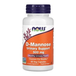 D-Mannose, 500mg - 60 vcaps
