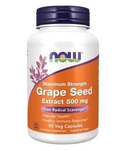 Grape Seed Extract, 500mg Maximum Strength - 90 vcaps