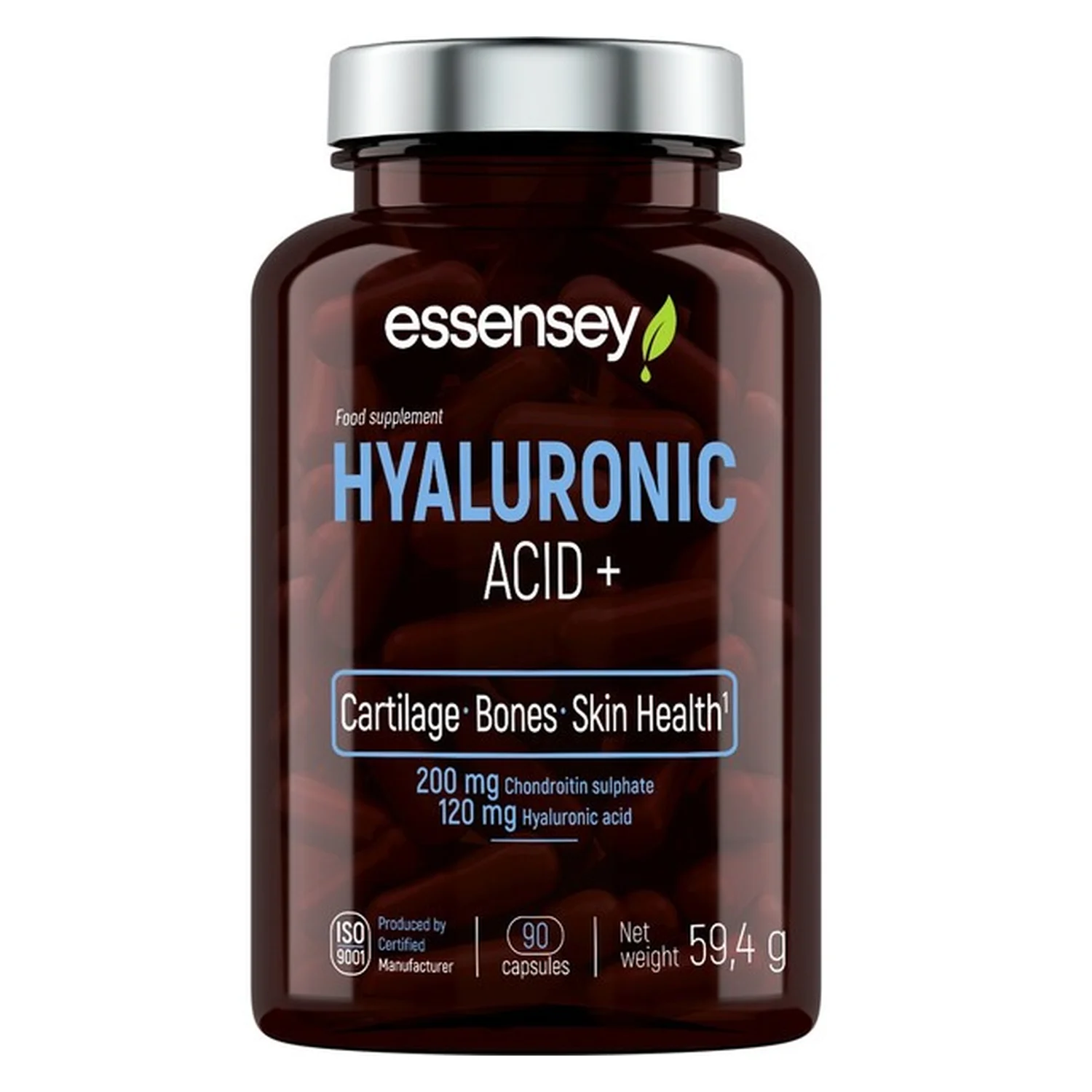Essensey Hyaluronic Acid+ - 90 caps